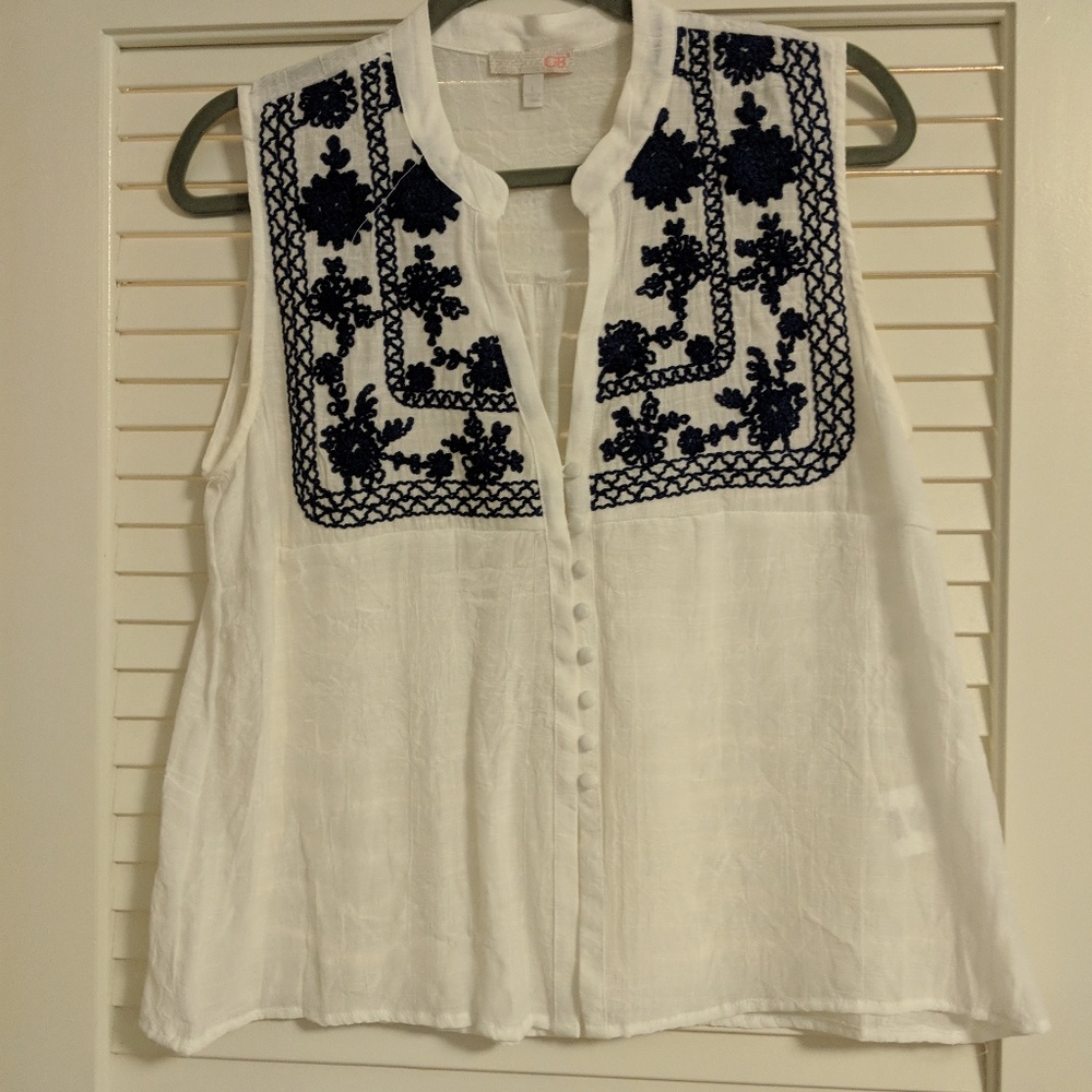 Button blouse
